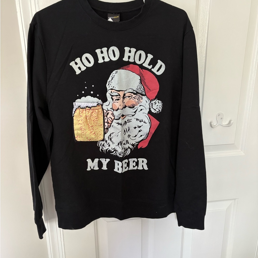 Santa Graphic Sweatshirt